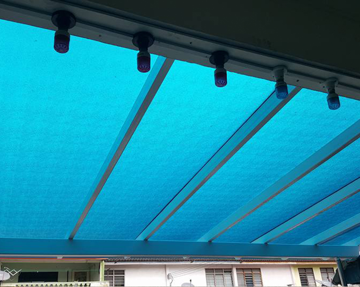 Polycarbonate embossed sheet